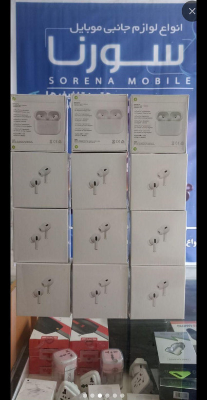 ایرپاد طرح اپل pro 2 با قابلیت نویز کنسلینگ ANC