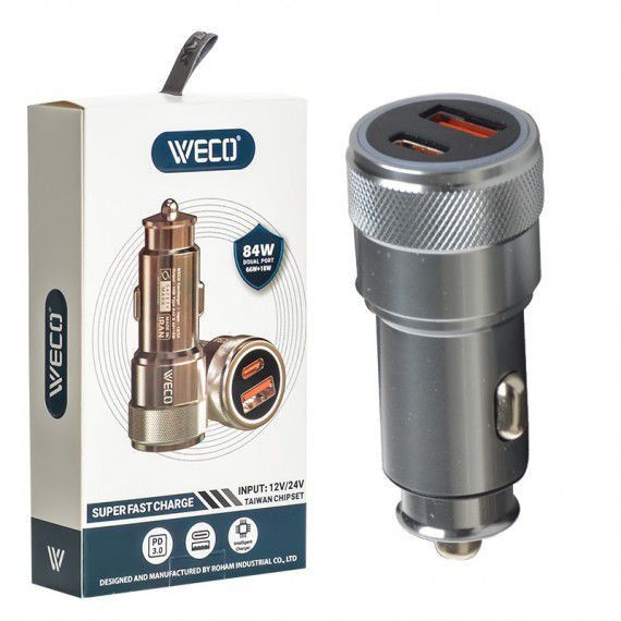 شارژر فندکی اپیمکس EU 159 خروجی 84W USB+PD