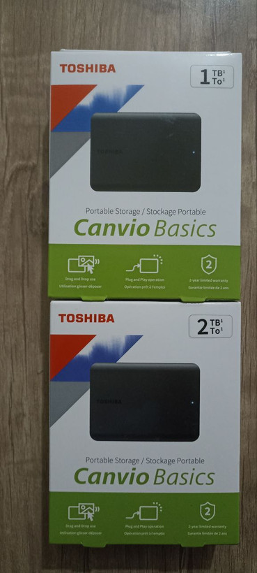 هارد اکسترنال توشیبا Convio basics 1TB گارانتی دار یک ترابایت به قیمت عمده