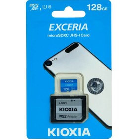 رم کیوکسیا EXCERIA ظرفیت ۱۲۸ گیگابایت کلاس استاندارد ۱۰ UHS-I سرعت ۱۰۰MBps